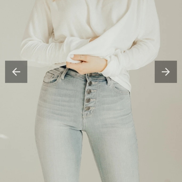 Carly Jean "Ada" High Rise Skinny Jean - size 5 - Picture 3 of 8